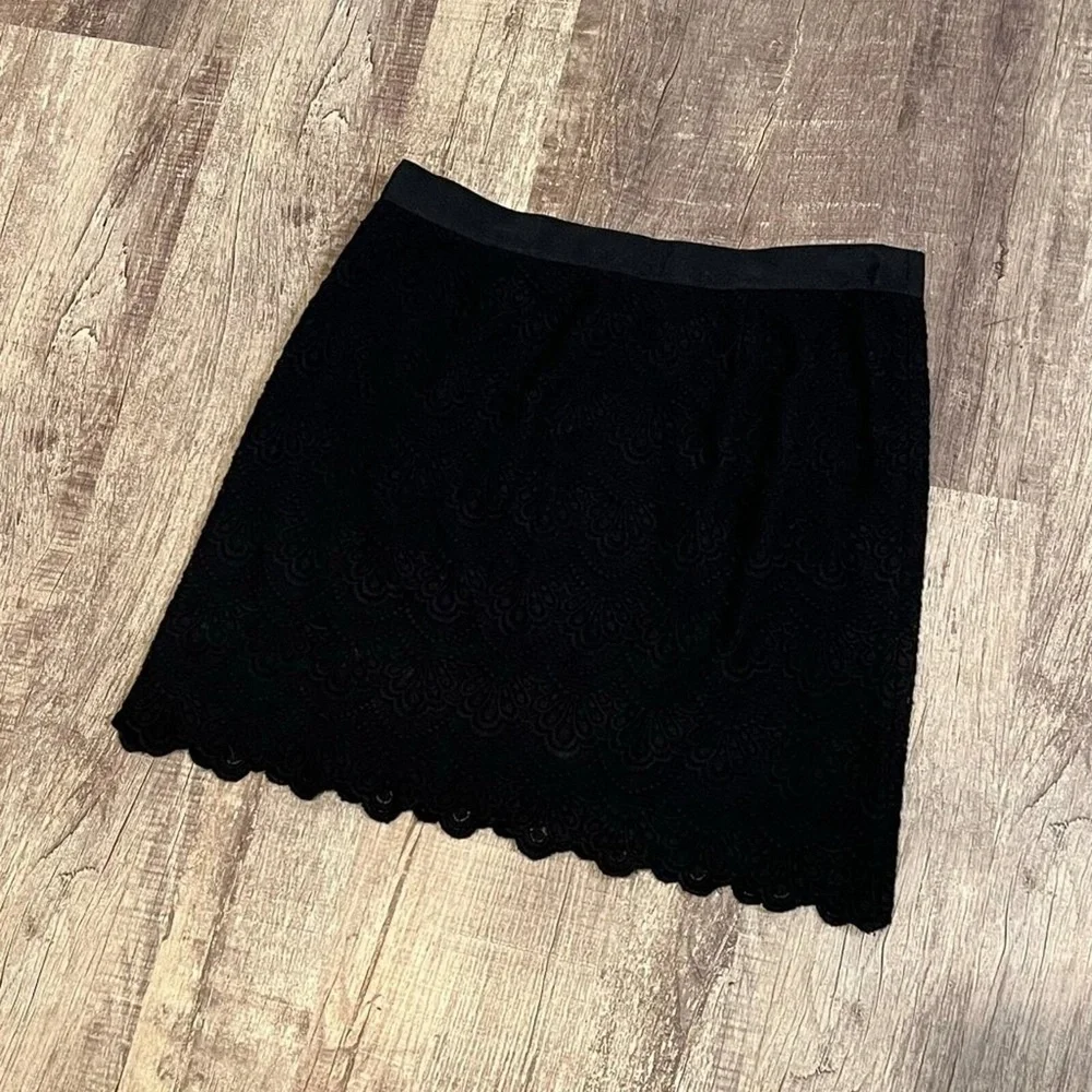 J. Crew crew scalloped